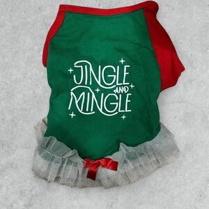 Xmas dog dress